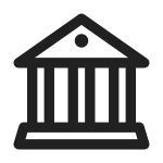 Building Bank SVG Icon